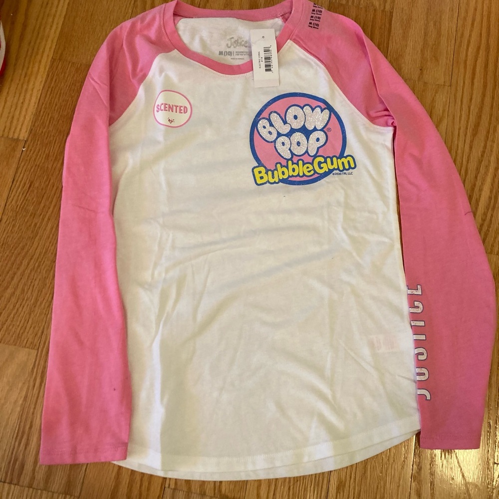 NWT justice shirt